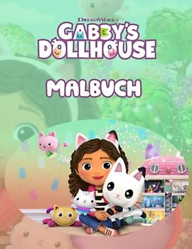 Malbuch gάββy's dθllhθusέ: Perfektes Geschenk für Fans mit 69 makellosen, hochwertigen Illustrationen von Charakteren zum Ausmalen.