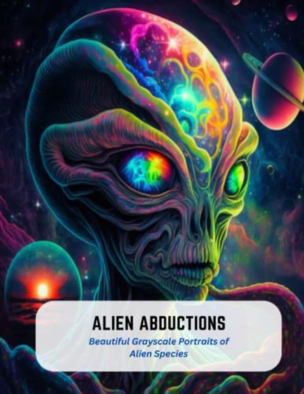 Alien Abductions: Beautiful Grayscale Portraits of Alien Species