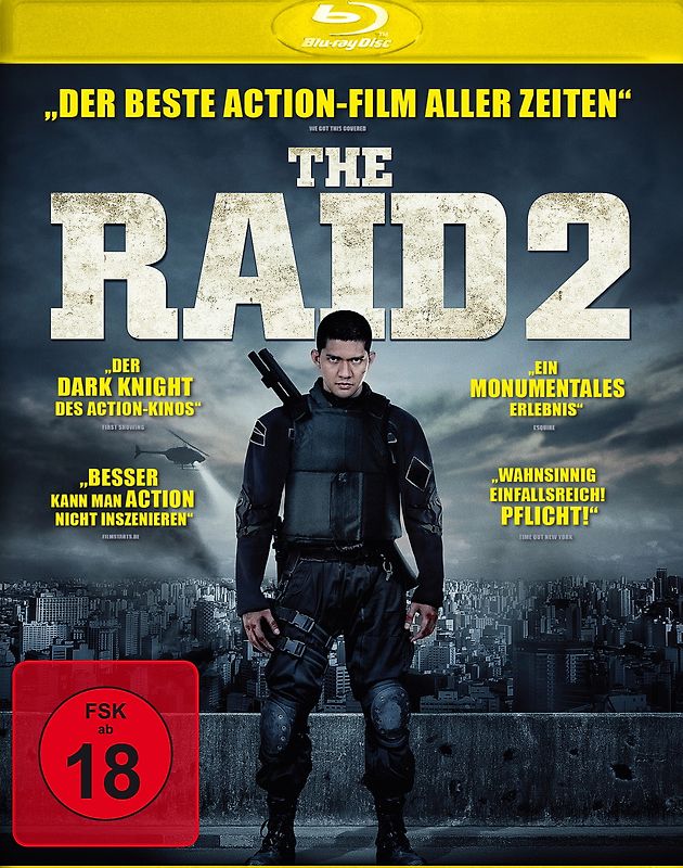 The Raid 2 Blu-ray Disc