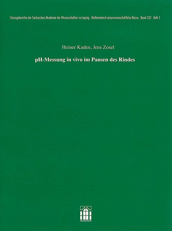 pH-Messung in vivo im Pansen des Rindes