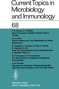 Current Topics in Microbiology and Immunology / Ergebnisse der Mikrobiologie und Immunitätsforschung