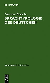 Sprachtypologie des Deutschen