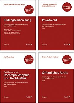 PAKET: Prüfungsvorbereitung + Einführung in die Rechtswissenschaften und ihre Methoden: Tl. I + Tl. II + Tl. III