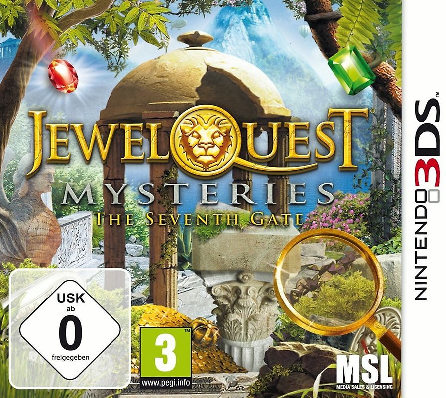 Jewel Quest Mysteries 3 - The Seventh Gate Nintendo 3DS