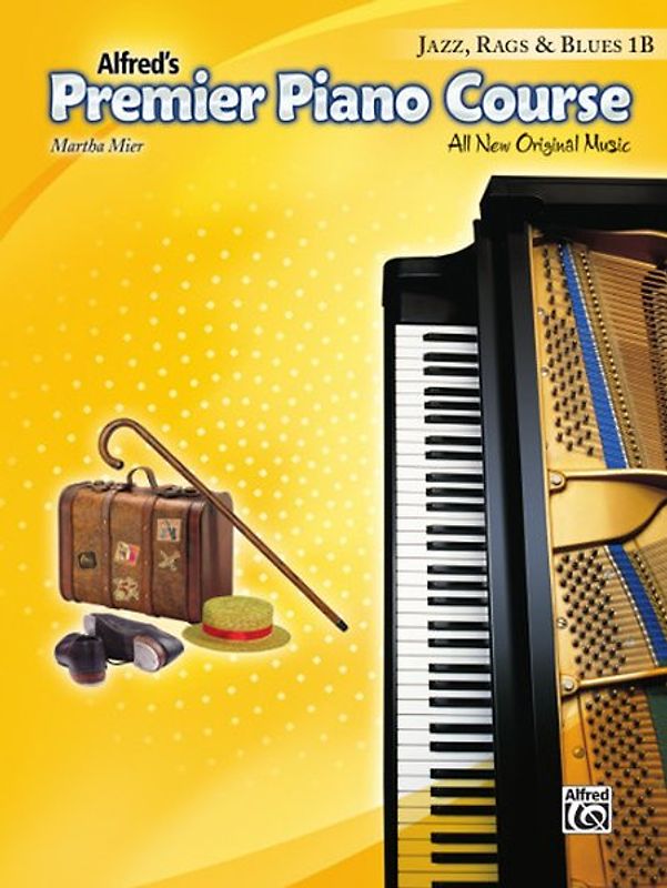 Premier Piano Course: Jazz, Rags & Blues Book 1B