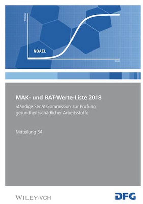 MAK- und BAT-Werte-Liste / MAK- und BAT-Werte-Liste 2018