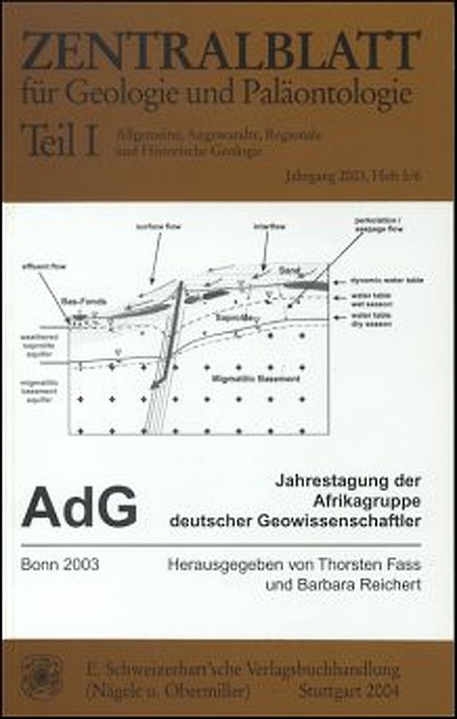 Zentralblatt für Geologie und Paläontologie / Geoprojekte und deren Nutzen für die Bevölkerung Afrikas