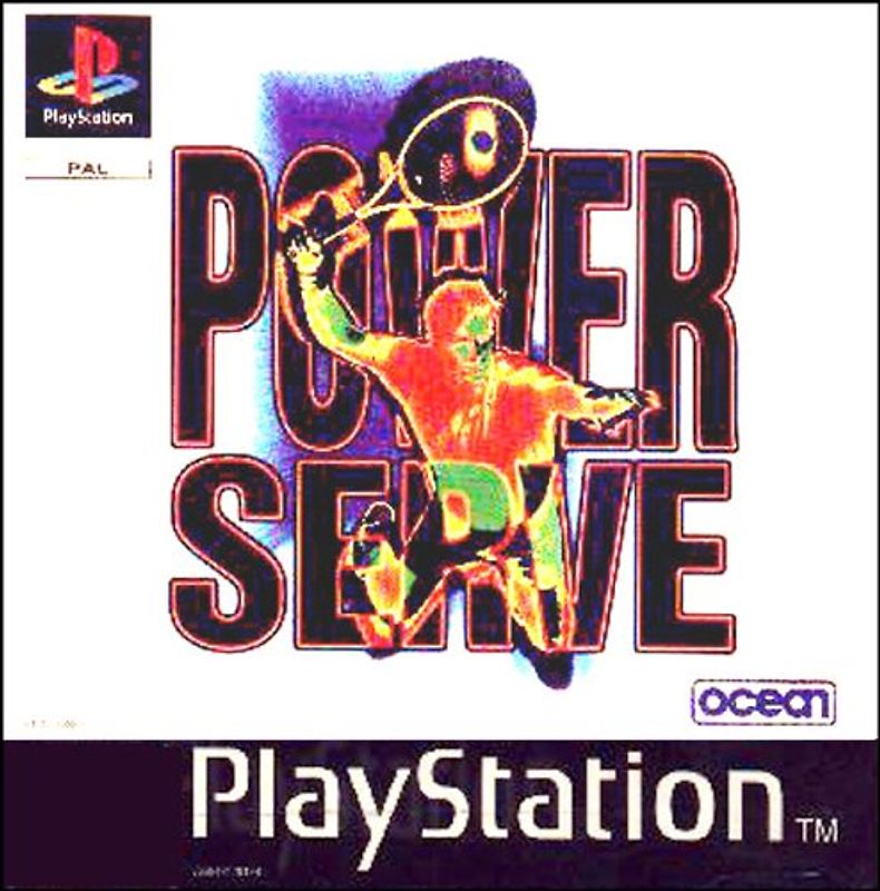 Power Serve Tennisspiel PlayStation 1