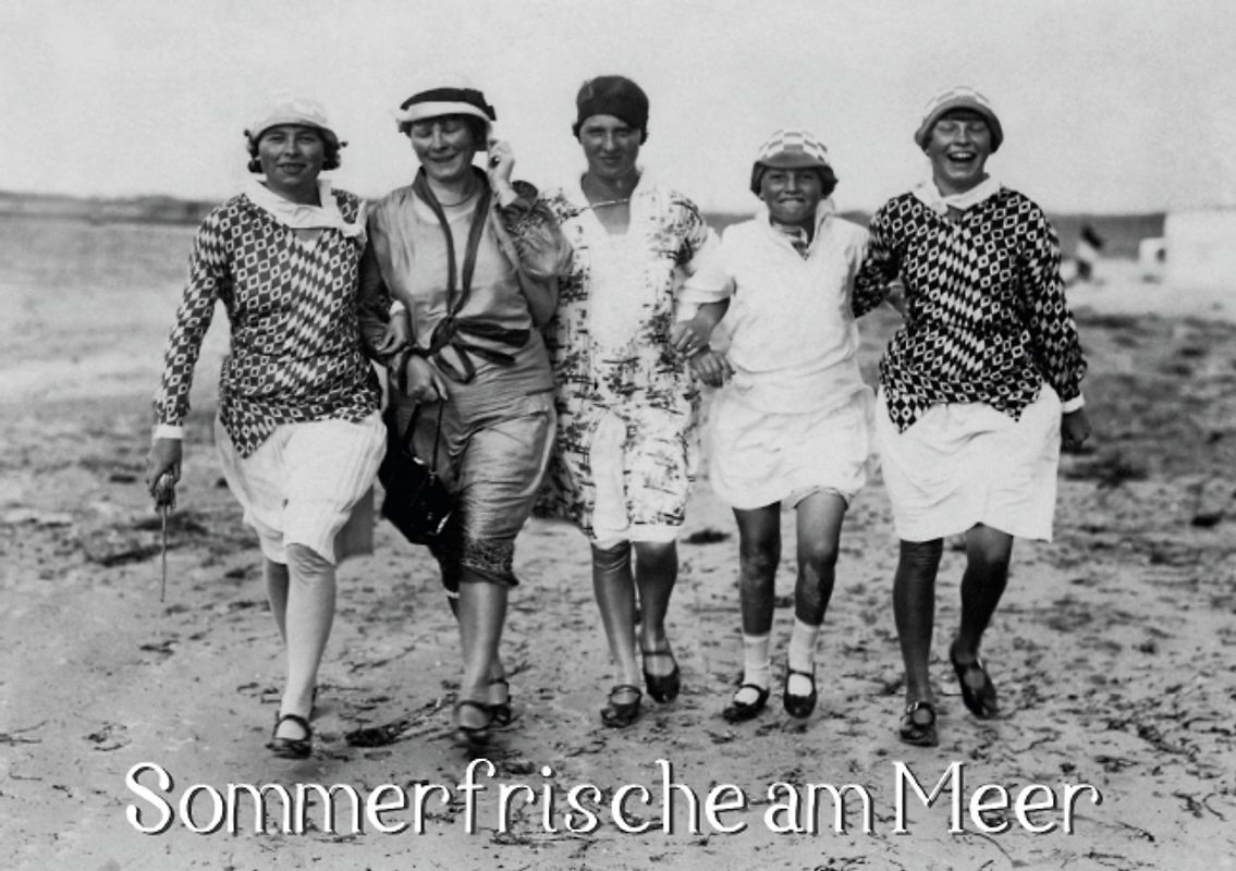 Sommerfrische am Meer (Tischaufsteller DIN A5 quer)