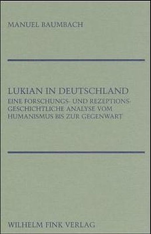 Lukian in Deutschland