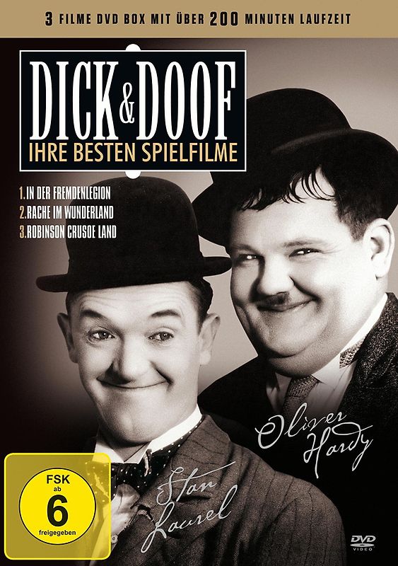 Dick und Doof - Ihre besten Spielfilme DVD