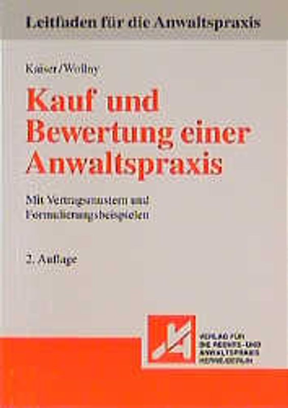 Kauf und Bewertung einer Anwaltspraxis