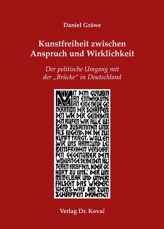 Kunstfreiheit zwischen Anspruch und Wirklichkeit