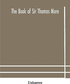 The Book Of Sir Thomas More