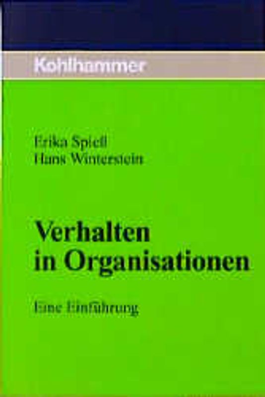 Verhalten in Organisationen