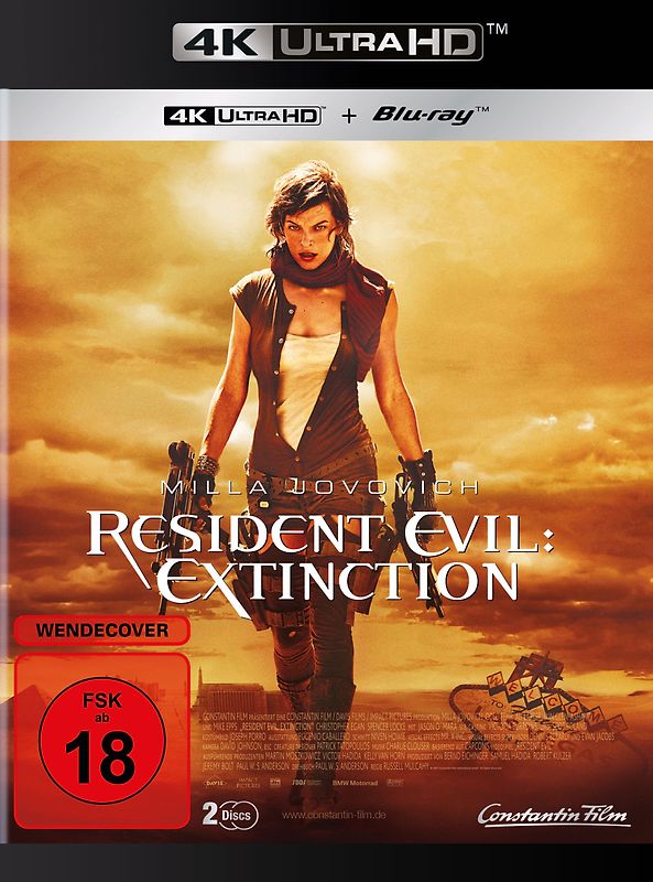Resident Evil: Extinction 4K Ultra HD Blu-ray