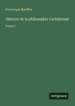 Histoire de la philosophie Cartésienne