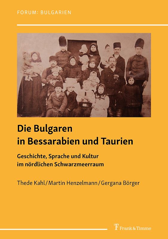 Die Bulgaren in Bessarabien und Taurien