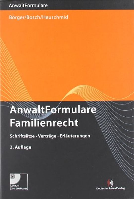 AnwaltFormulare Familienrecht