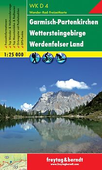freytag & berndt Wanderkarte WKD 4 Garmisch-Partenkirchen - Wettersteingebirge - Werdenfelser Land 1:25.000