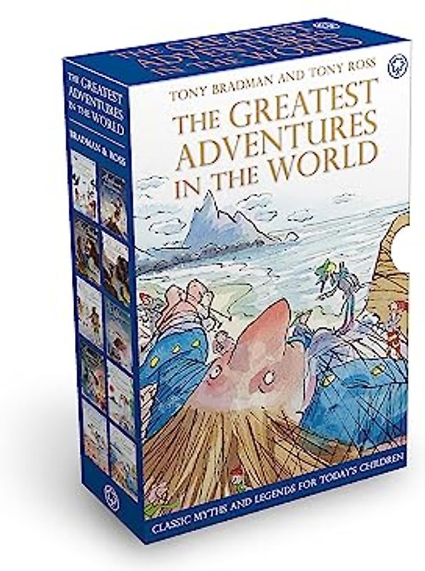The Greatest Adventures in the World 10 copy slipcase - The Book People