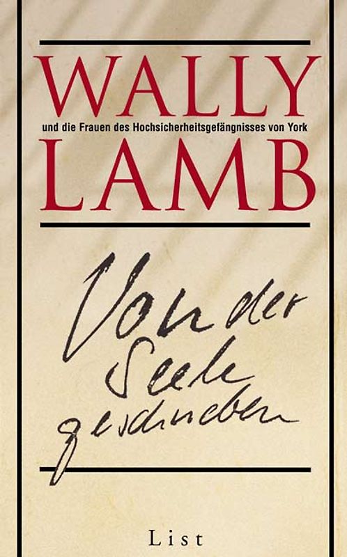 Von der Seele geschrieben - Wally Lamb und die Frauen des Hochsicherheitsgefängnisses von York