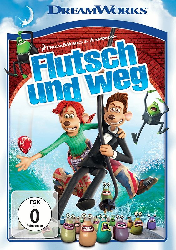 Flutsch und weg DVD