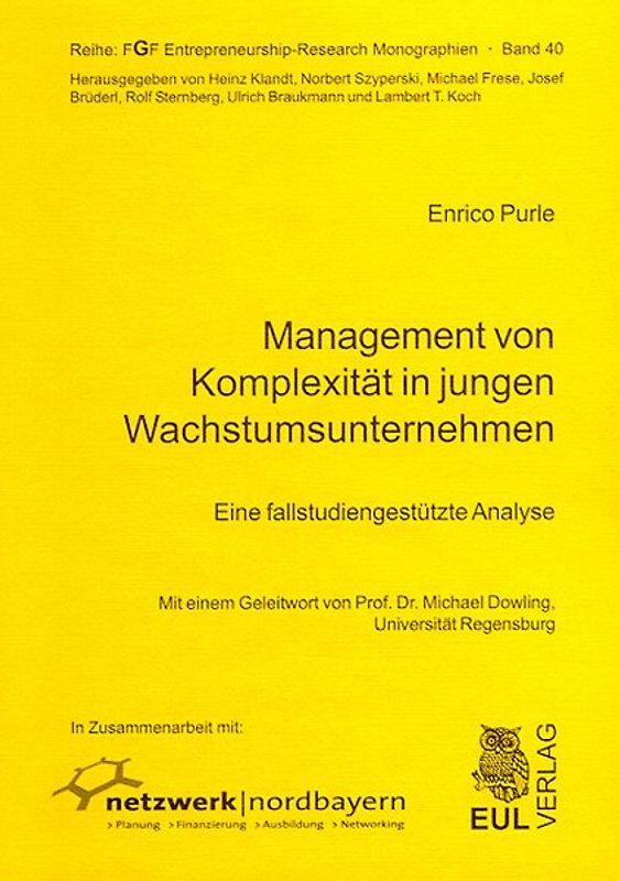 Management von Komplexität in jungen Wachstumsunternehmen