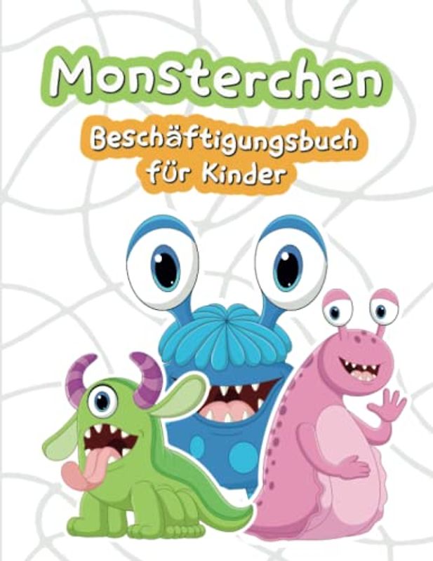 Monsterchen Beschäftigungsbuch für Kinder