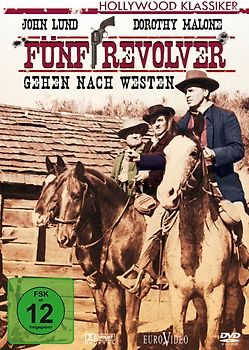 Fünf Revolver gehen nach Westen DVD