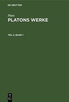 [Werke] Platons Werke