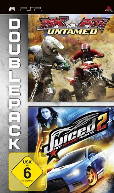 MX vs ATV Untamed & Juiced 2 Doppelpack PlayStation Portable