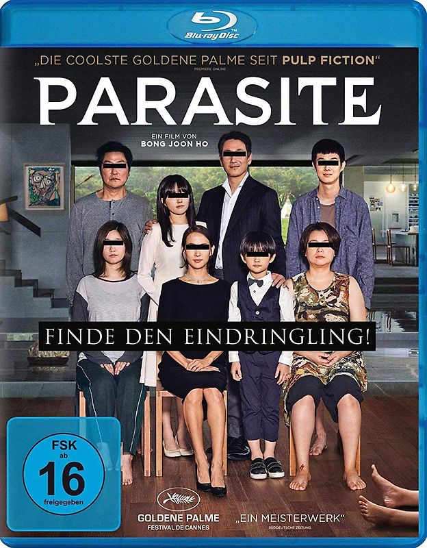 Parasite Blu-ray Disc