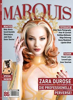 MARQUIS Magazine No. 86- Fetish, Fashion, Latex & Lifestyle -- Englische Ausgabe