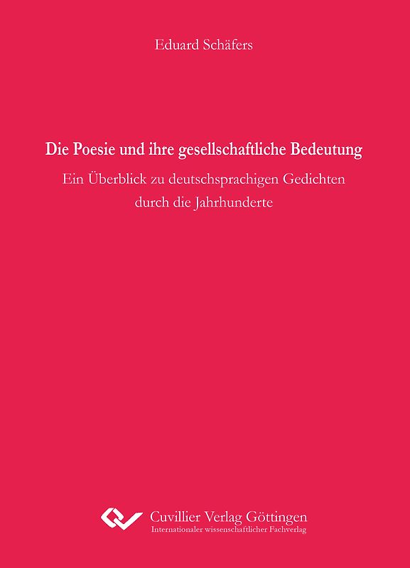 Die Poesie und ihre gesellschaftliche Bedeutung