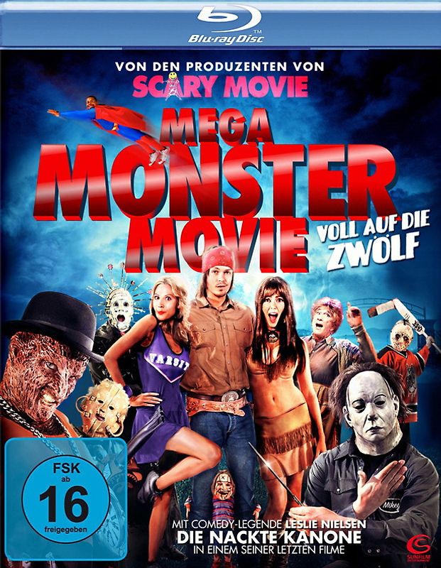 Mega Monster Movie Blu-ray Disc