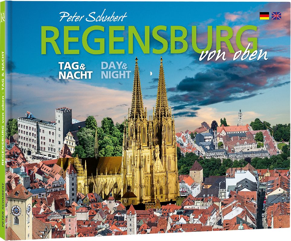 Regensburg von oben - Tag & Nacht