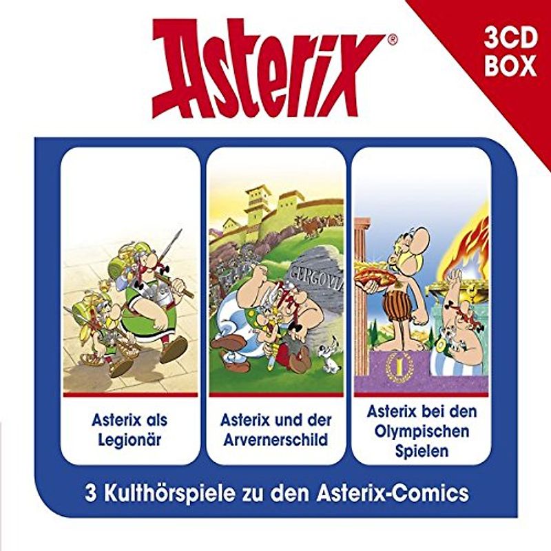 Asterix - Asterix-3-CD Hörspielbox Vol.4 [3 CDs]
