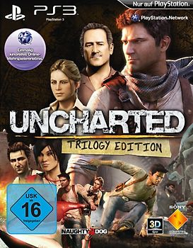 Uncharted Trilogy Edition (Uncharted: Drake's Schicksal + Uncharted 2: Among Thieves + Uncharted 3: Drake's Deception) PlayStation 3