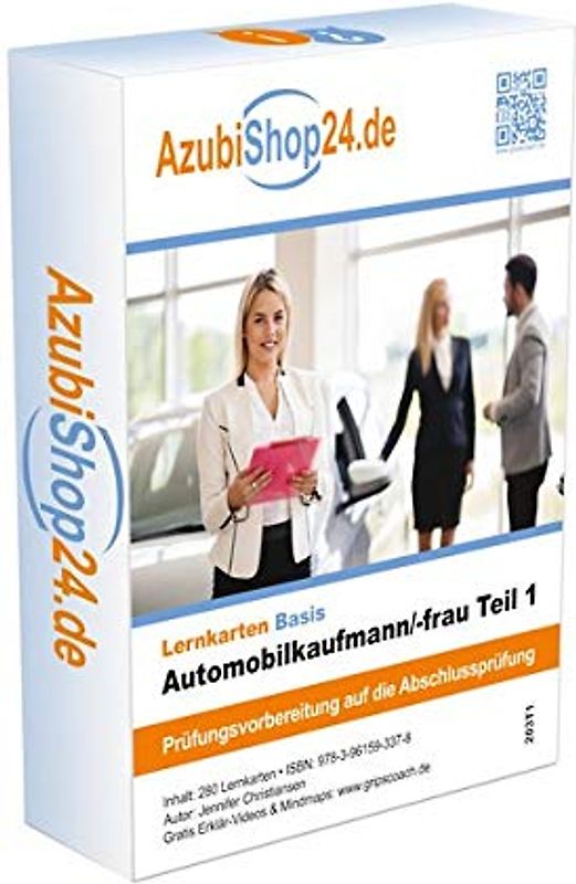 Lernkarten Automobilkaufmann /-frau Teil 1 Prüfung Prüfungsvorbereitung: Prüfung Automobilkaufmann /-frau Teil 1 Prüfungsvorbereitung Ausbildung