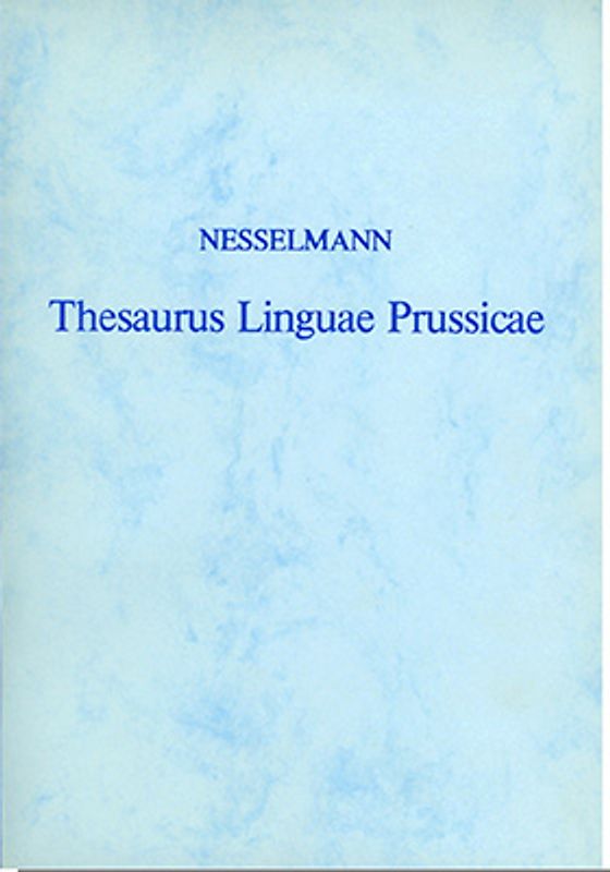Thesaurus Linguae Prussicae