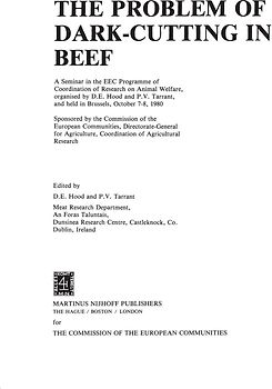 The Problem of Dark-Cutting in Beef