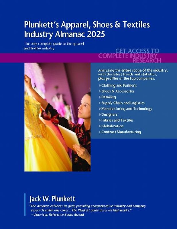 Plunkett's Apparel, Shoes & Textiles Industry Almanac 2025