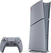 Image of Sony PlayStation 5 slim 1TB [Digital Edition inkl. DualSense Wireless Controller, 30. Jubiläum Limited Edition] (Refurbished)