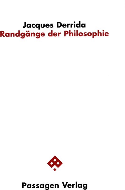 Randgänge der Philosophie