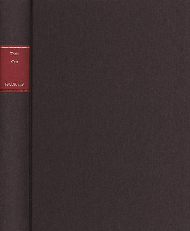 Forschungen und Materialien zur deutschen Aufklärung / Gott