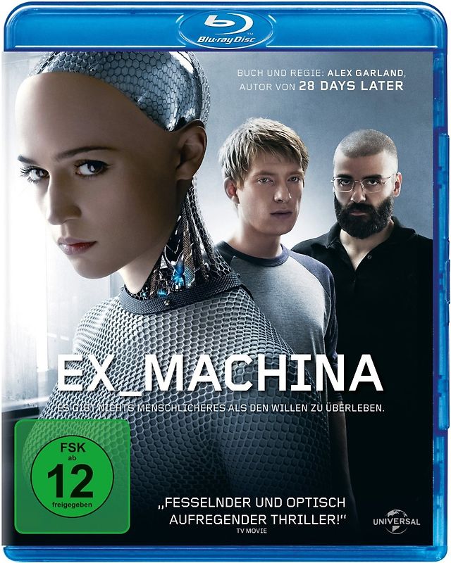 Ex Machina Blu-ray Disc