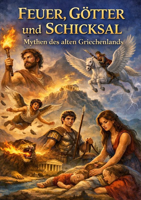 Feuer, Götter und Schicksal – Mythen des alten Griechenlands