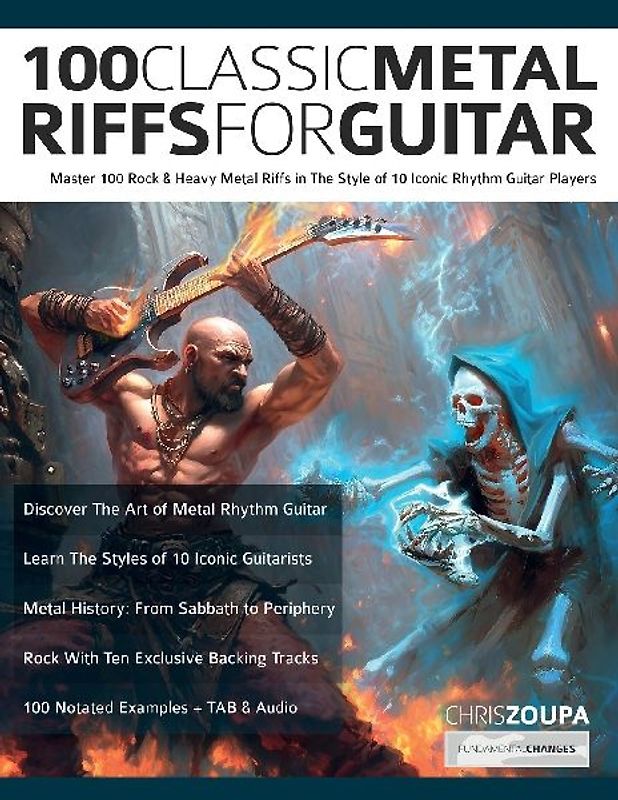 100 Classic Metal Riffs For Guitar