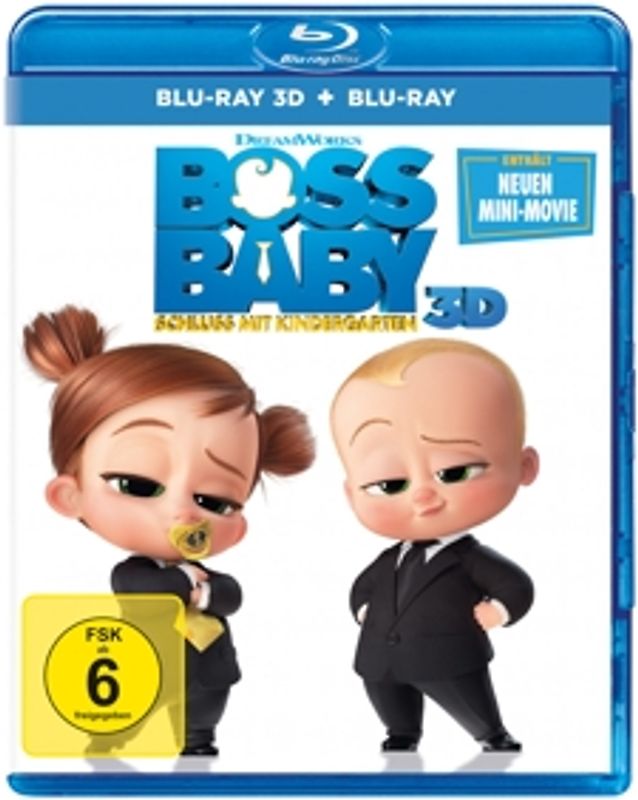 Boss Baby - Schluss mit Kindergarten - 3D... 3D Blu-ray Disc
